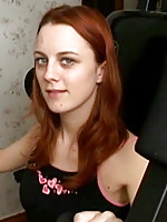 Redhead teenie exercise to maintain her firm sexy body